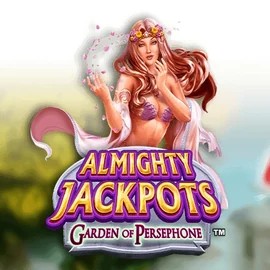 Enjoy Almighty Jackpots: Garden of Persephone by Novomatic – logo hosted on skyhils.nl