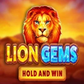 Lion Gems Hold and Win logo by Playson at SkyHills CasinoLion Gems Hold and Win