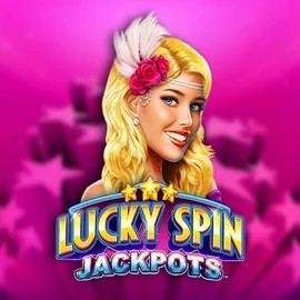Lucky Spin Jackpots slot icon by Novomatic, available at SkyHills Casino
