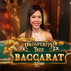 Prosperity Tree Baccarat logo by Evolution at SkyHills Casino
