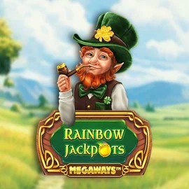 Rainbow Jackpots Megaways slot visual from Red Tiger Gaming available on skyhils.nl