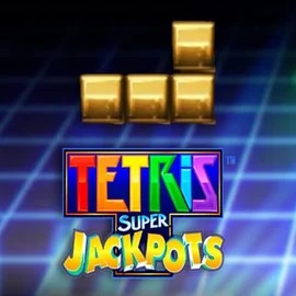 Tetris Super Jackpots game by WMS – logo hosted on SkyHills Casino