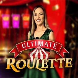 Ultimate Roulette slot logo by Ezugi at SkyHills Casino